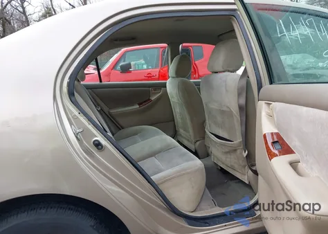 2006 Toyota Corolla Le из США, поврежденный, VIN 2T1BR32E76C581925